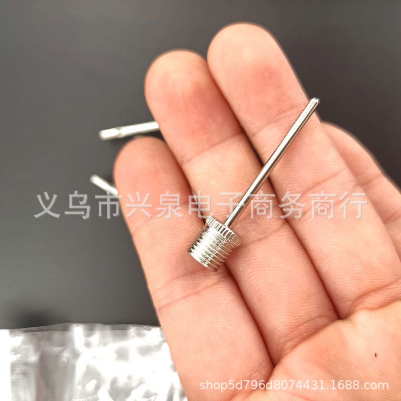 【 Zone 2-5 】 Bagged steel gas needle 100/ 2000 per bag/Basketball pump, gas needle, metal ball, football pump, iron premium gas needle, accessories, ball needle, one yuan general merchandise pic 5