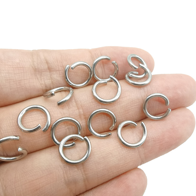 47 specifications of stainless steel open rings, closed rings, DIY jewelry accessories, bracelets, necklaces and connection rings are available for wholesale in stock pic 14