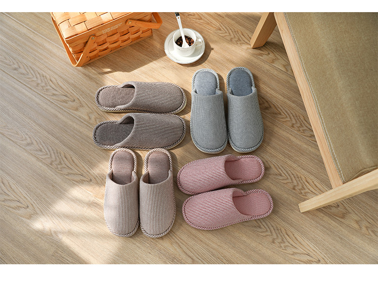 批发日式家居棉拖鞋女室内情侣居家保暖春秋高跟防滑eva拖鞋男详情8