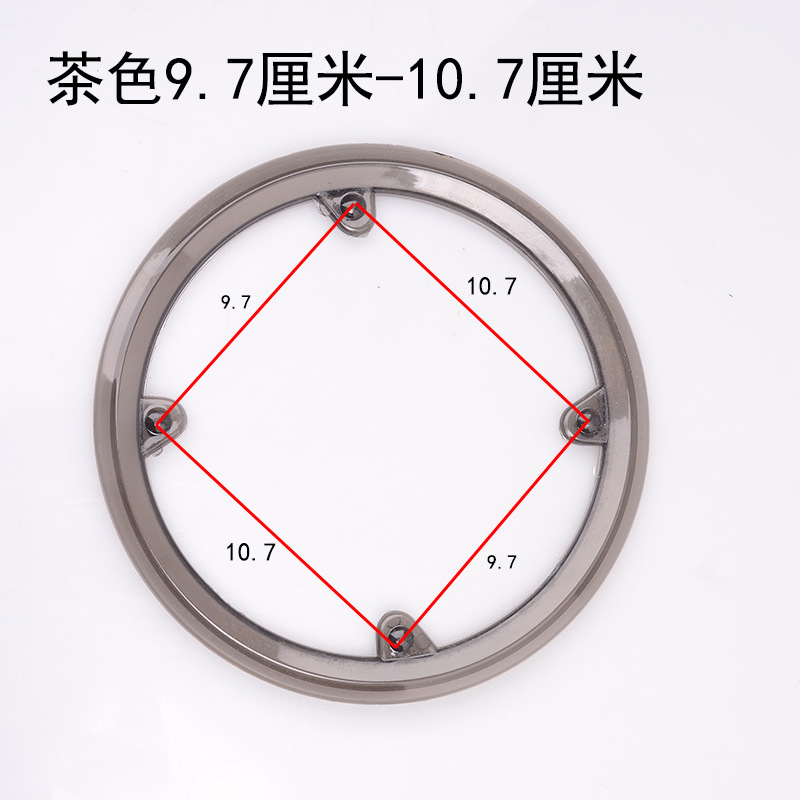Bicycle chainring guard chain cover mountain bike chainring protection cover 42 teeth 4 holes spacing 9.7-10.7 pic 4