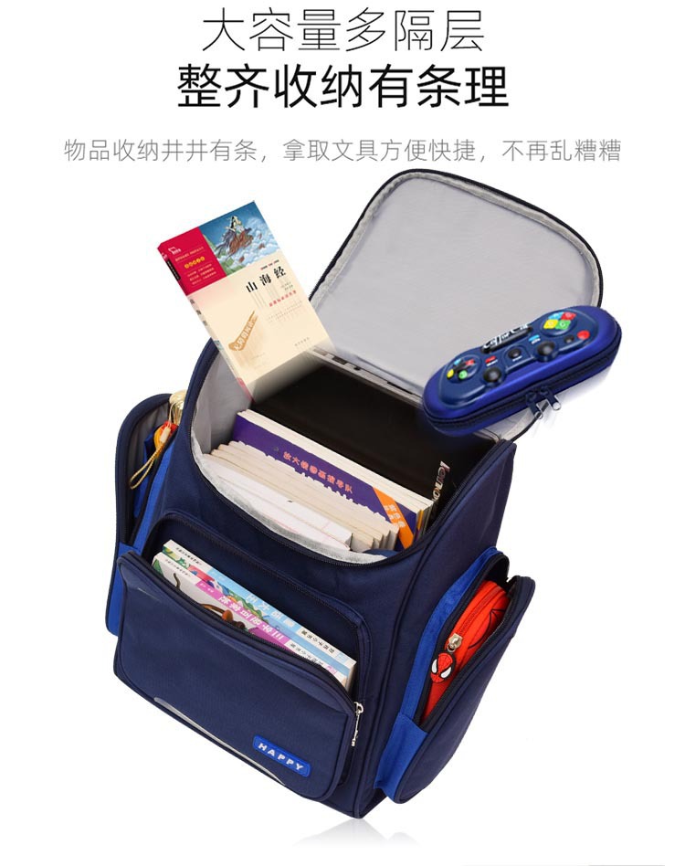 太空书包小学生新款6-12周岁减负儿童书包1-3-6年级男女生双肩包详情7