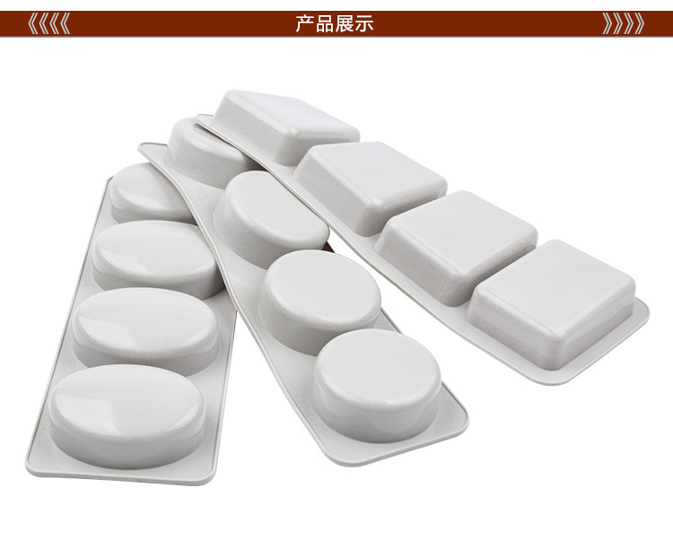 Jia Shi Cross-border multi-style direct supply DIY handmade soap molds, high-temperature resistant and easy-to-remove soap molds, silicone soap molds pic 2