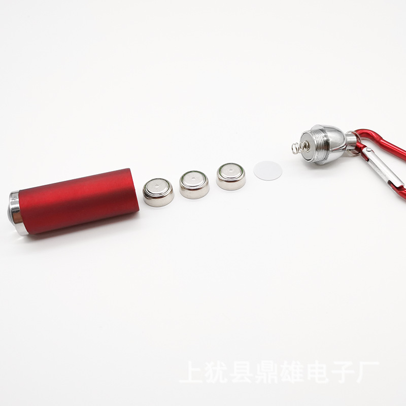 Mini telescopic zoom flashlight, led keychain, outdoor small flashlight, LOGO printable, mountain climbing buckle, key light pic 7