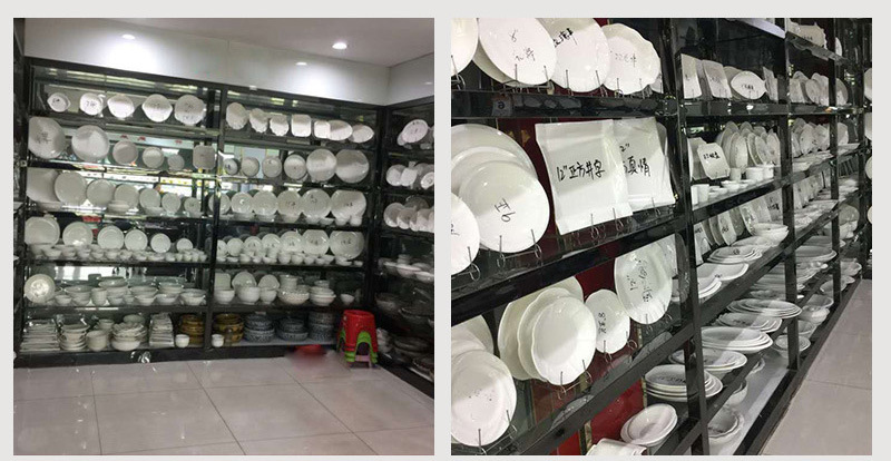 百货批发黄釉招陶瓷碗盘酒店餐具日用陶瓷两元店摆地摊夜市批发详情21