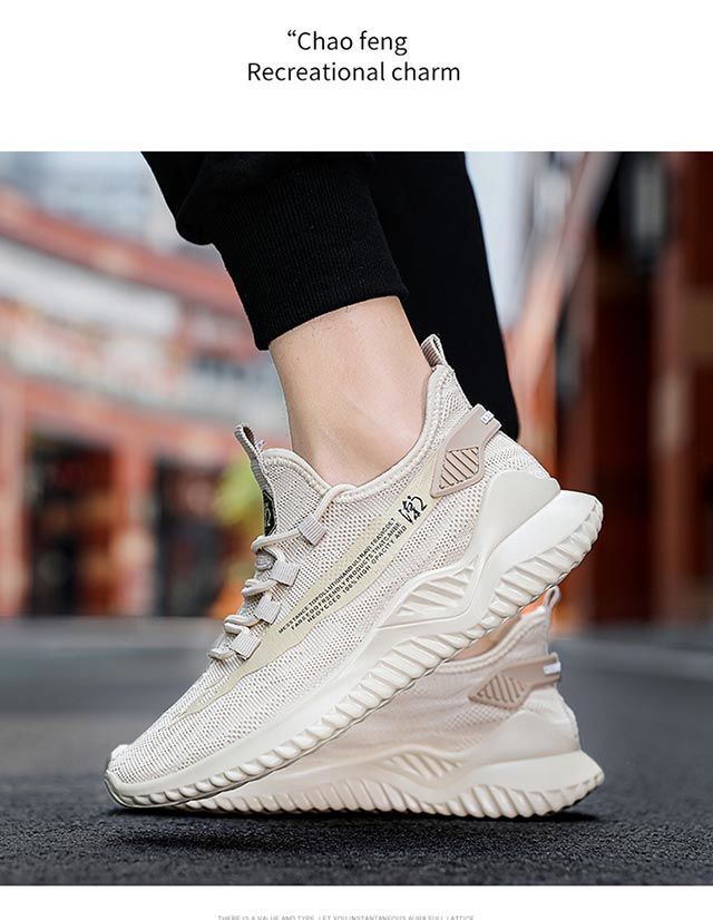 2025春季夏季新款男鞋网面透气休闲鞋青少年运动鞋飞织鞋男鞋批发详情22