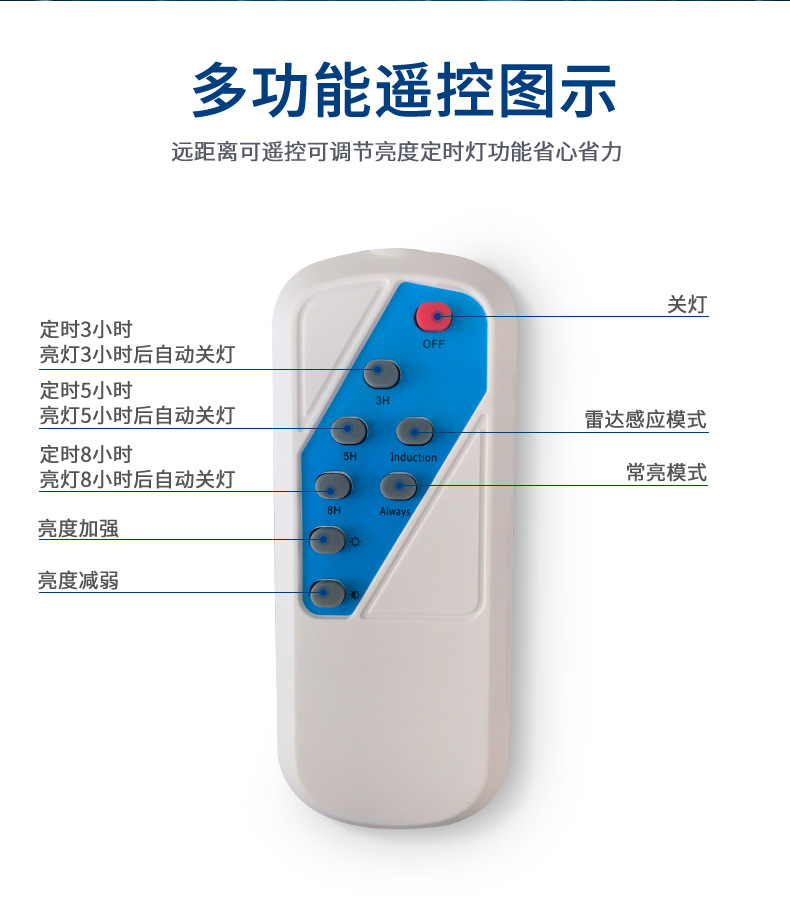 Solar integrated street lamp, LED lamp, solar lamp, 120W solar floodlight pic 16