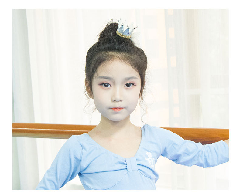 公主复古网纱立体皇冠发夹20402韩版女童发夹儿童天鹅星星发夹详情13