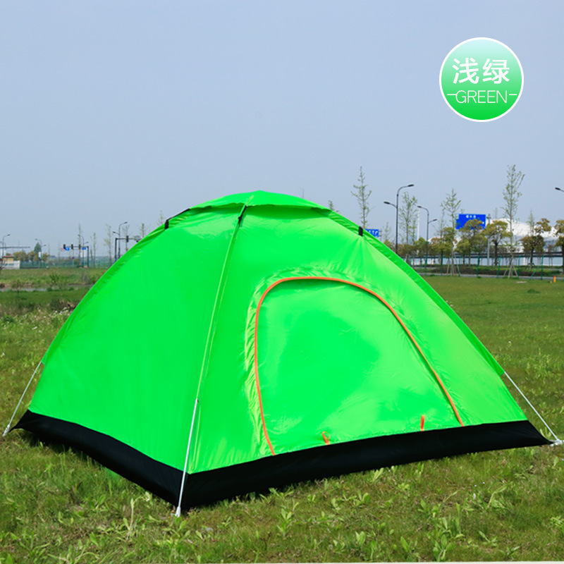 Outdoor camping folding fully automatic tent for 3-4 people, simple and quick opening on the beach, double automatic tent factory direct sales pic 22