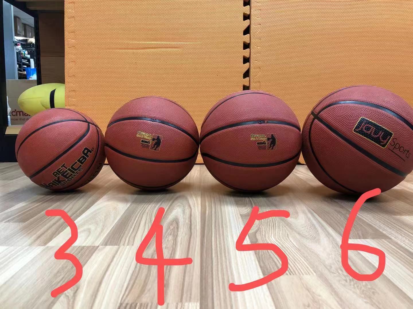 左西厂家供应篮球高品质深沟高发泡橡胶防爆耐磨篮球批发详情7