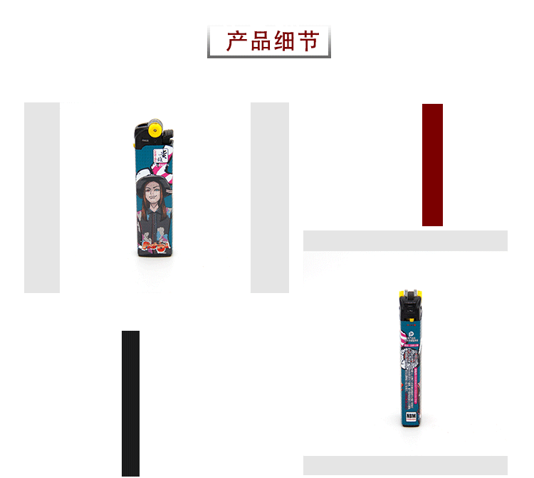 跨境现货新款砂轮打火机充气厨房电子打火机迷你户外烧烤点火器详情4