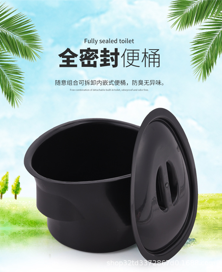 Foldable toilet seat, elderly toilet chair, elderly toilet chair, stainless steel for pregnant women and adults, patient toilet seat and squat stool pic 11