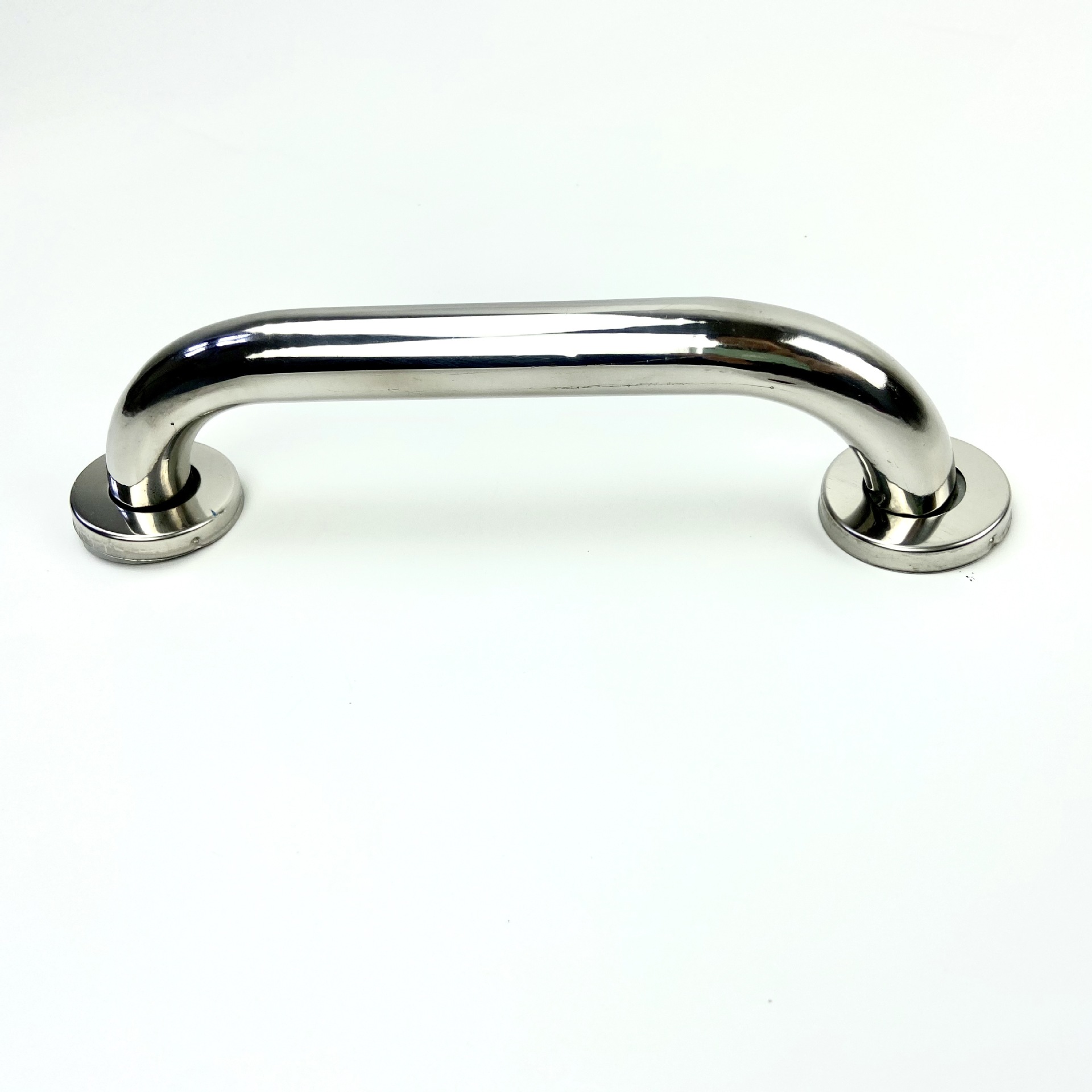 Factory wholesale thickened glass door elbow handles, security door wooden door handles, polished simple stainless steel handles pic 17