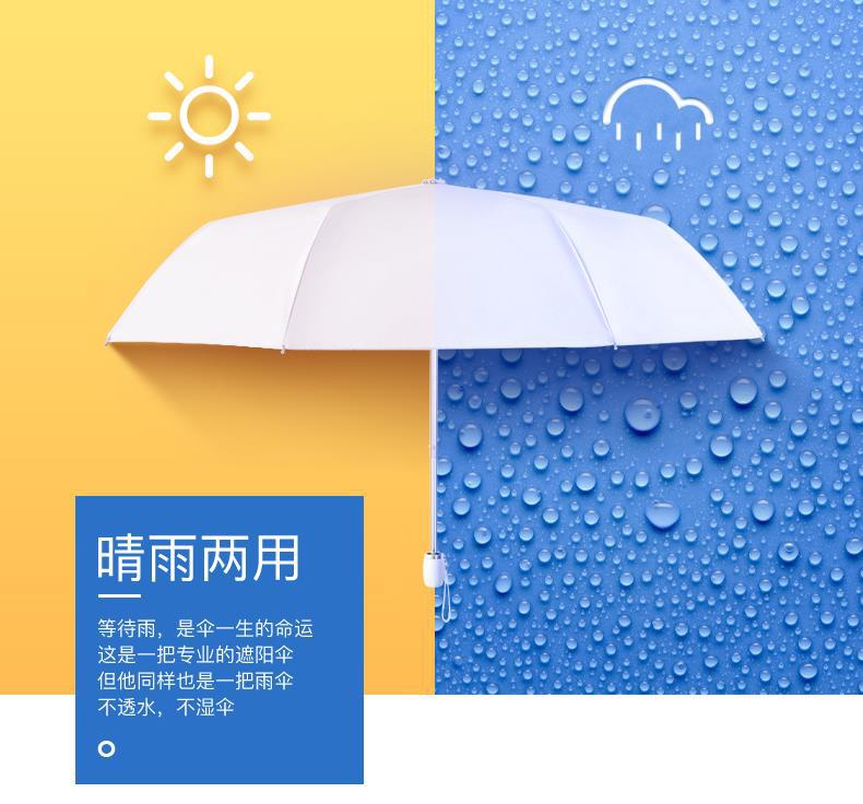 跨境亚马逊热销竖中指伞创意个性全自动三折伞搞怪鄙视学生折叠伞详情2