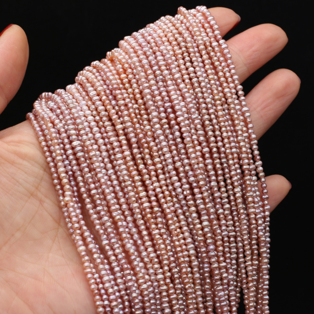 Exquisite natural freshwater pearl potato beads DIY jewelry accessories, handcrafted jewelry necklaces, semi-finished product production and wholesale pic 30