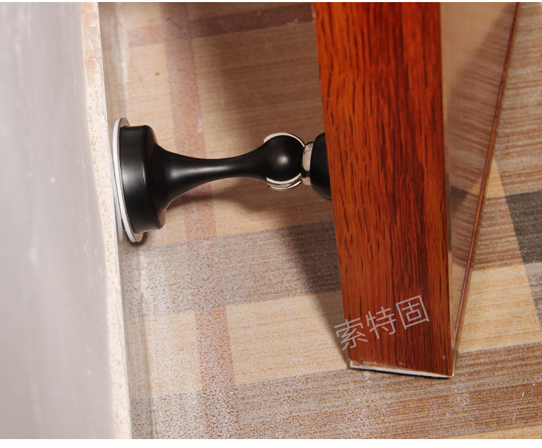 304不锈钢门吸 免打孔强磁防撞门挡卧室卫生间新款磁性防盗门墙吸详情14