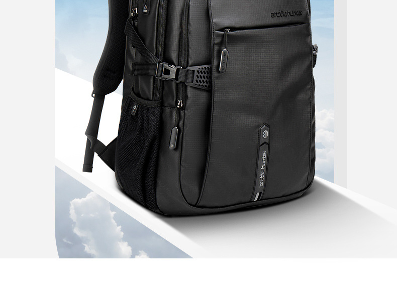 跨境大容量多功能双肩包户外旅行背包商务防盗防水电脑包运动男包详情9