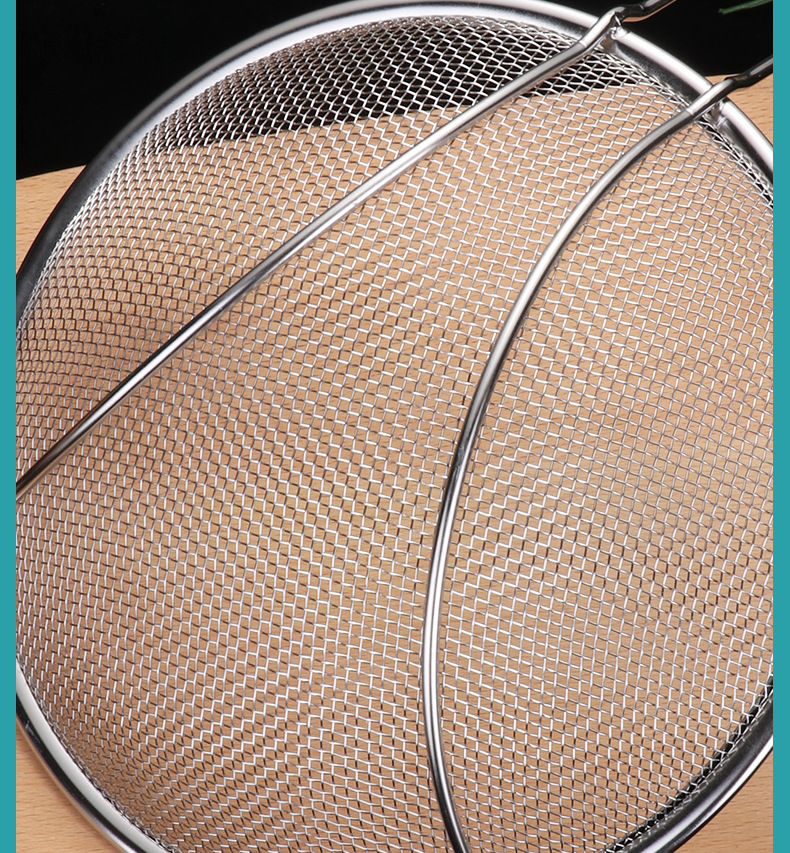 漏勺过滤网大号捞篱捞面漏线漏网不锈钢厨房酒店用品家用一体详情7