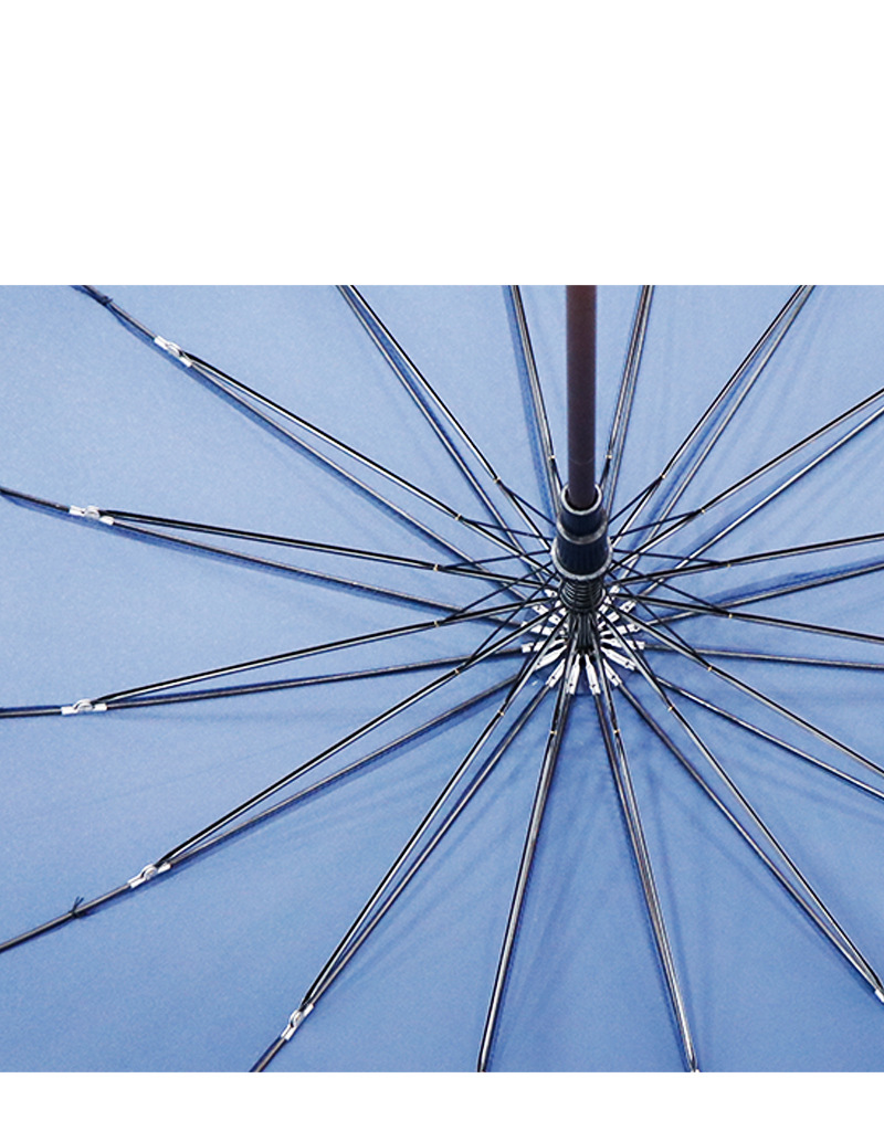 RST Umbrella 16-bone umbrella with enlarged windproof frame and color-blocking edge business advertising umbrella wholesale pic 5