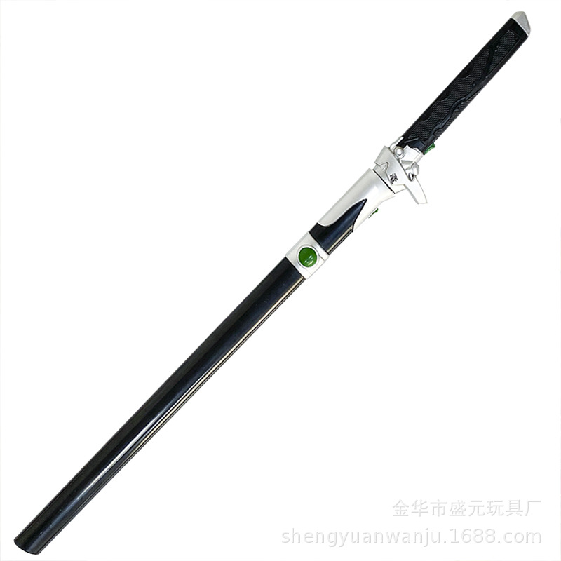 新款守望先锋源氏刀邪鬼刀PU软胶玩具剑cosplay道具模型龙一文字详情14