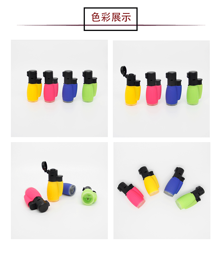 跨境卡通人物防风打火机高温焊枪点火器点火装置雪茄艾灸喷火器详情6