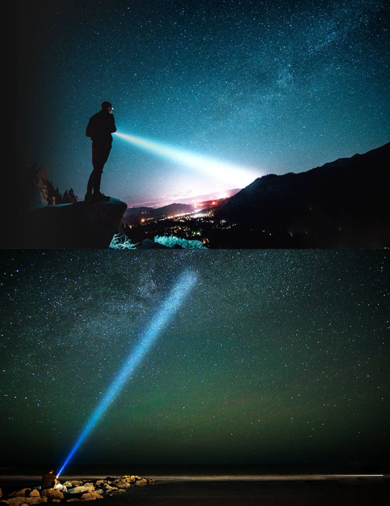 The flashlight can catch scorpions, UV glue, jade appraisal, manicure, banknote inspection and portable strong light detection pic 12