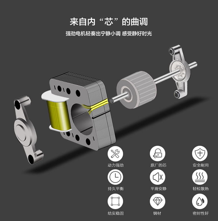 Camel Electric fan, household tower fan, floor fan, oscillating bladeless fan, tower silent, vertical bladeless desktop fan pic 11