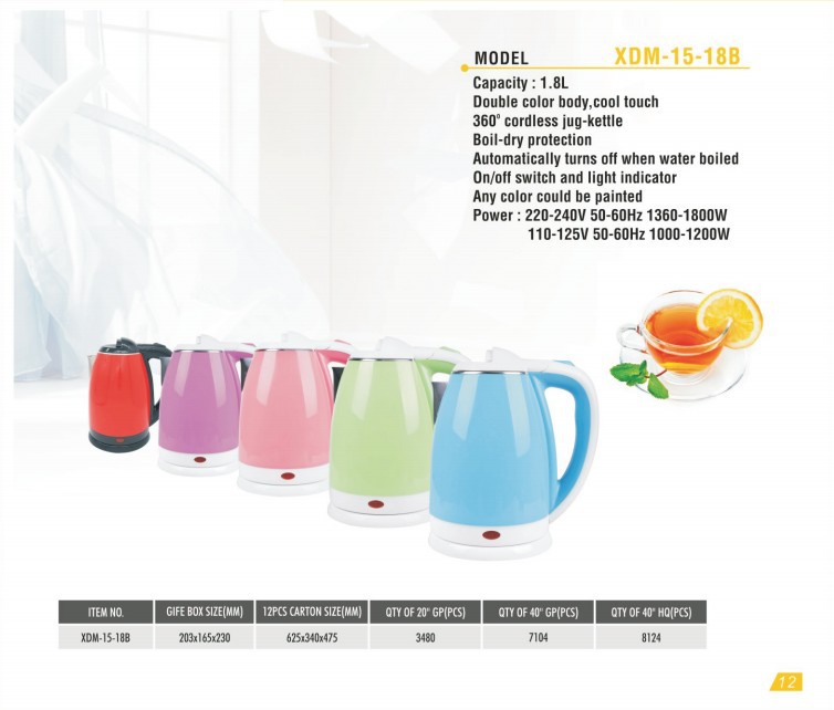 Wholesale electric kettles from cross-border e-commerce manufacturers for foreign trade export, featuring anti-dry burning, automatic power-off and durability pic 27