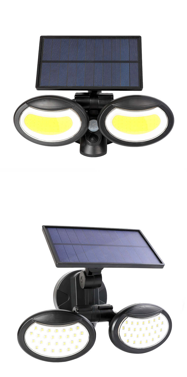 Solar outdoor wall lamps, waterproof human-sensing lighting street lamps for courtyards and gardens, decorative lamps for villa courtyards and walls pic 12