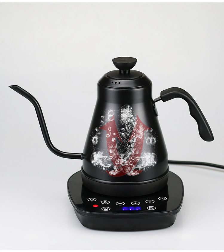 Steel Art smart temperature-controlled household electric kettle, stainless steel slender spout electric kettle, temperature-controlled hand-rinsed kettle, insulated kettle pic 16