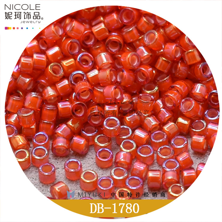 御幸古董珠日本MIYUKI御幸进口米珠【15色染芯系六】10g妮珂饰品详情10