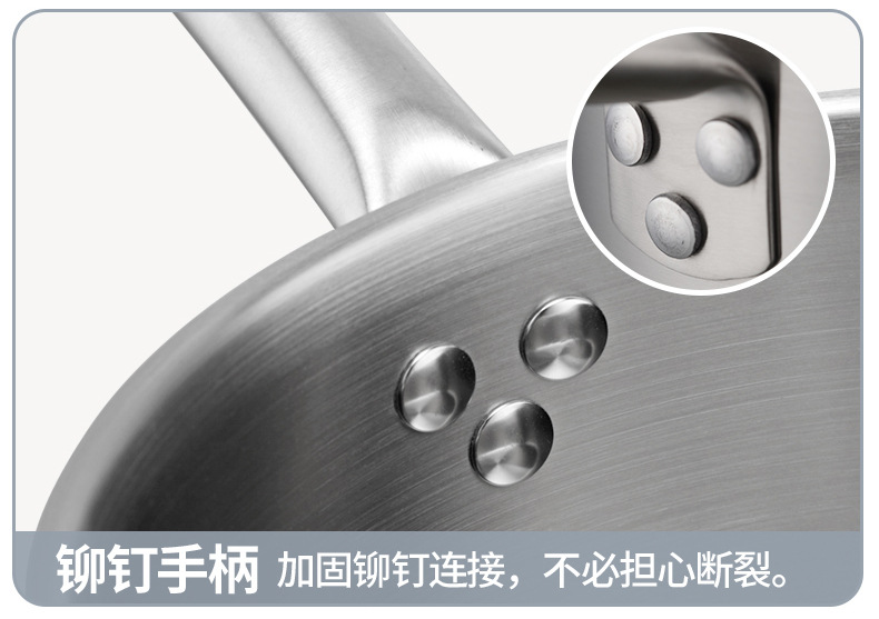 Taiban 304 stainless steel milk pot steamer, thickened five-layer steel, 14/16/18cm small pot, non-sticky for complementary food and noodles pic 21