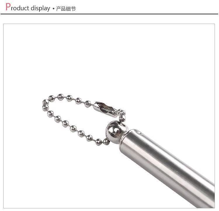 【1-2 Zone 】4 sections [with chain] Telescopic Scratcher 50/ Pack 1000/ Large item 1 yuan 2 yuan 4 sections with chain telescopic scratcher no need for help Steel pipe scratcher 4 sections telescopic scratcher Scratcher pic 3