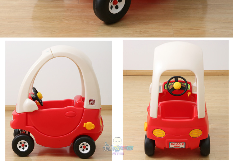 韩国进口step2儿童小房车宝宝踏行车滑行车游乐场四轮童车学步车详情12