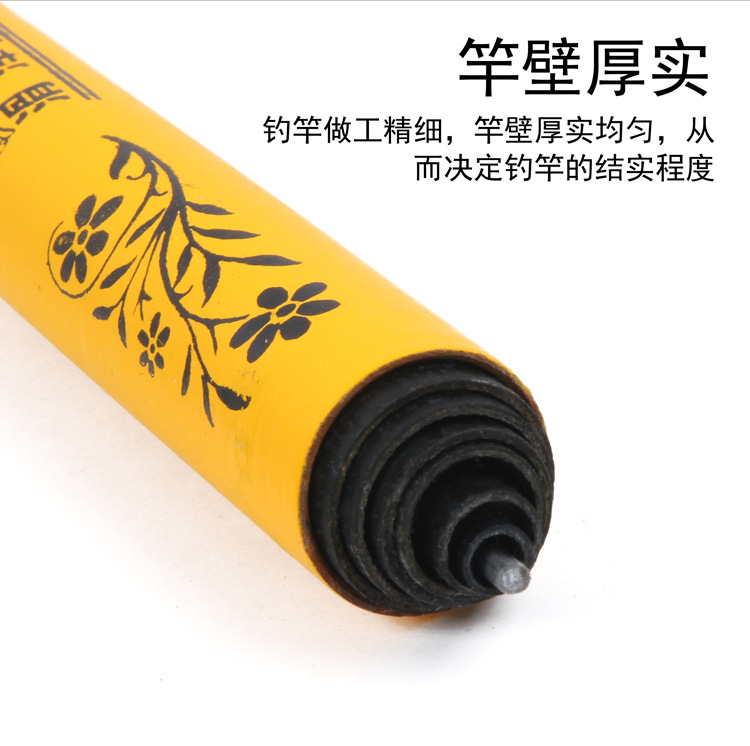Short-section fishing rods, various fiberglass reinforced plastic stream rods, 3.6-meter short-section fishing rods wholesale, fishing rod handle set pic 6