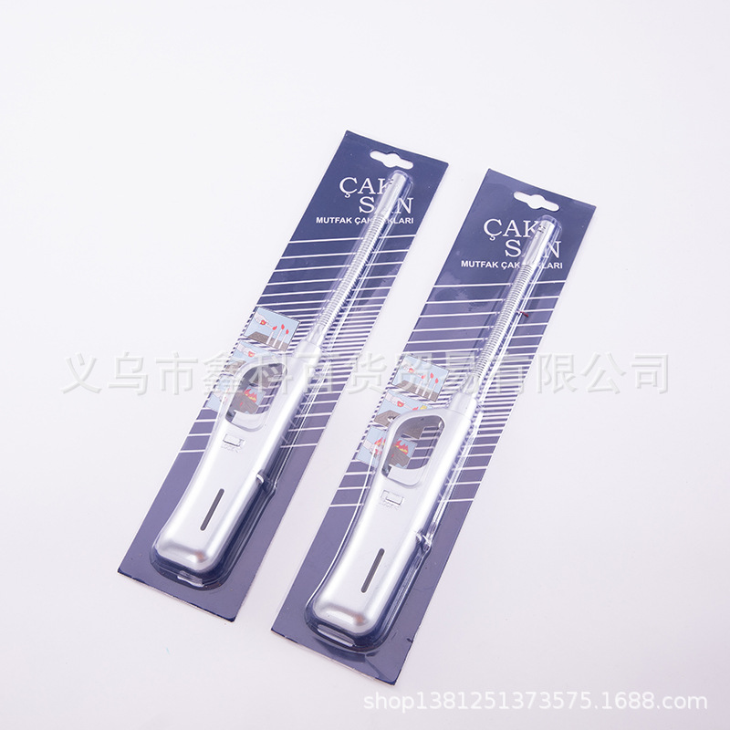 跨境现货加长厨房电子点火器棒煤气灶脉冲点火器充气明火打火机详情9