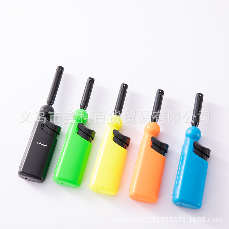 厂家直供彩色家用厨房点火器明火打火机户外野炊安全点火器可旋转详情10
