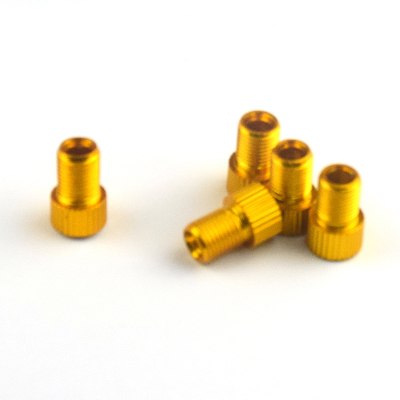 Aluminum alloy French to American adapter for bicycles, French to American adapter, French copper adapter in stock pic 12