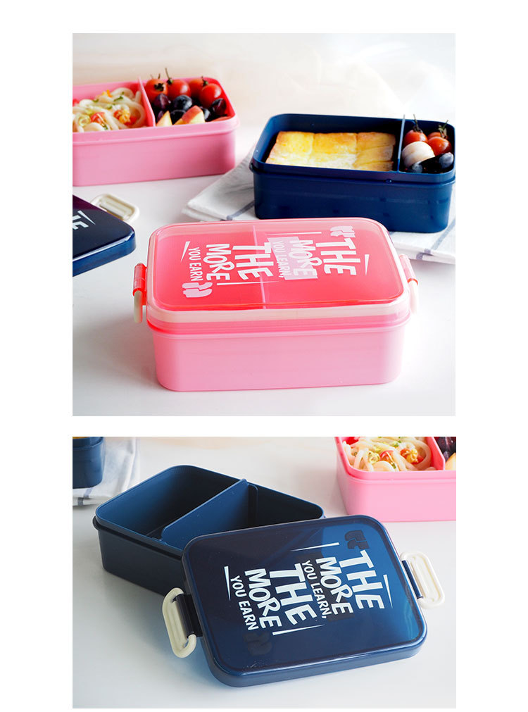 Bangduo - Customized Lunch boxes, Microwave Double-layer Bento boxes, Plastic Japanese lunch boxes, student and office worker lunch boxes pic 1