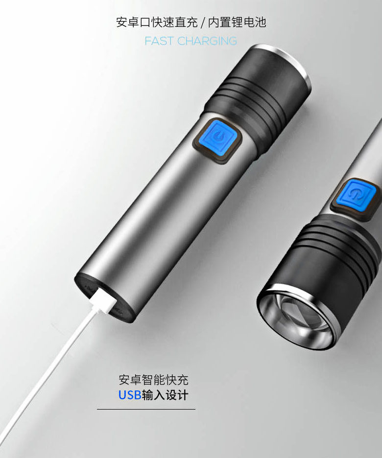 The flashlight can catch scorpions, UV glue, jade appraisal, manicure, banknote inspection and portable strong light detection pic 3