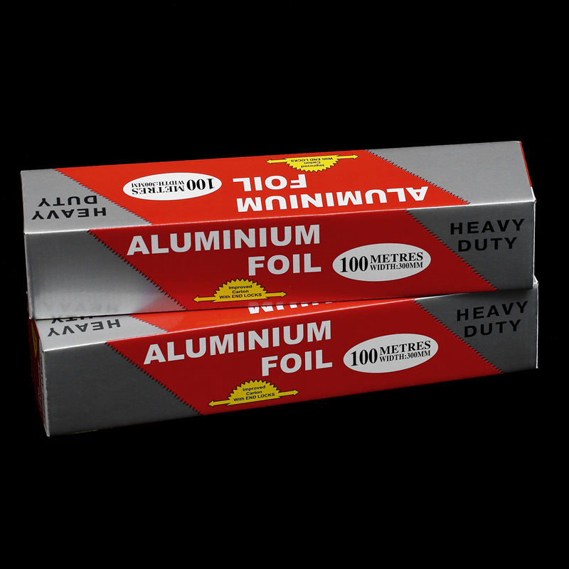 Barbecue and fish tin foil paper, household aluminum foil paper, thickened tin foil paper, kitchen baking tools, disposable barbecue paper pic 18