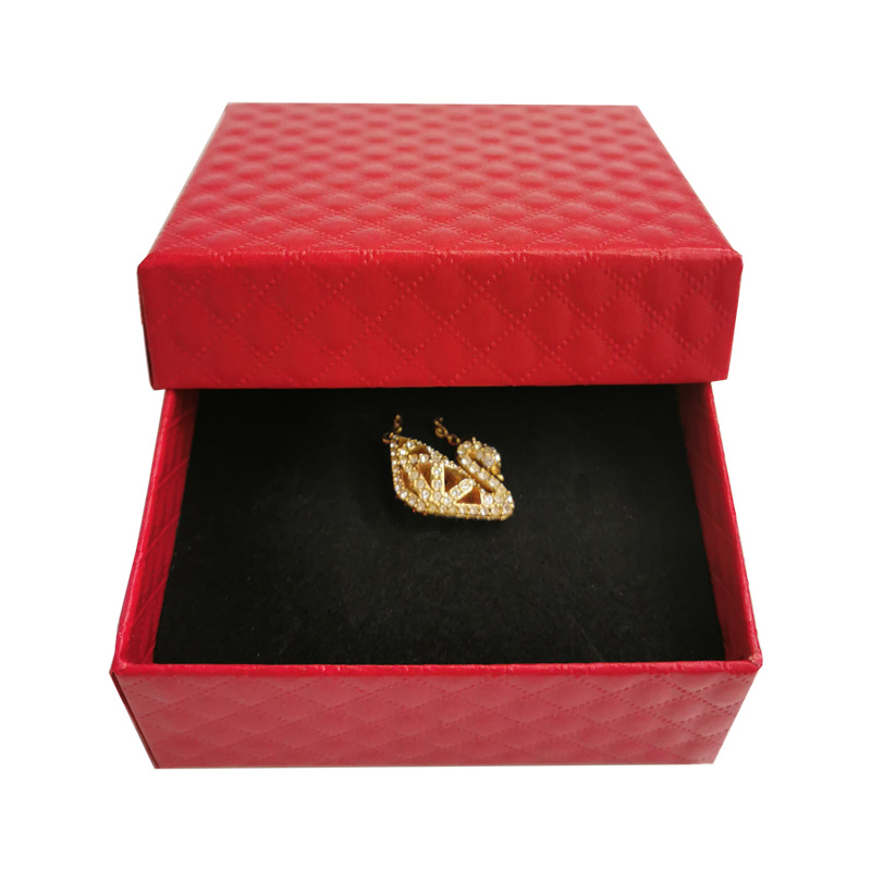 7*7钻石纹饰品盒首饰收纳盒家用小精致耳钉环戒指项链手串饰品包详情12