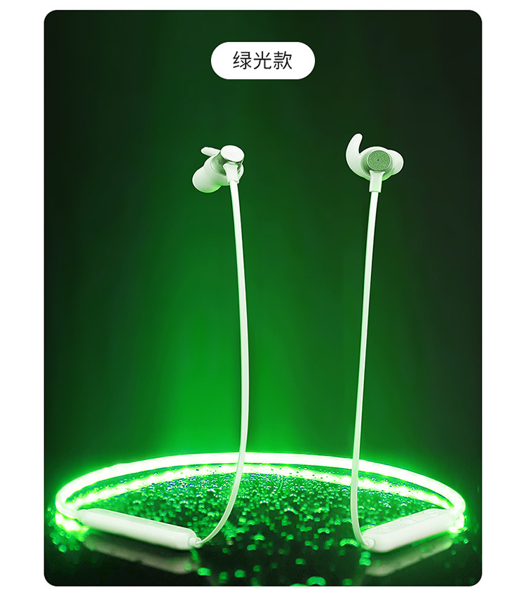Neckband Bluetooth headphones, large-capacity in-ear sports and gaming headset, magnetic absorption wireless headphones, ultra-long battery life pic 7