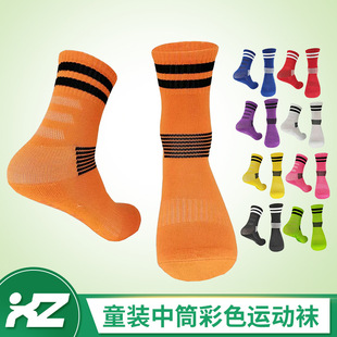 厂家批发足球中筒过膝比赛训护腿袜 瑜伽休闲运动健身骑行袜现货详情7