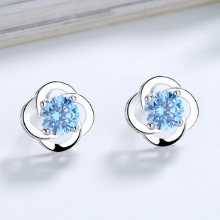 四叶草手链女925纯银心形粉白水晶甜美ins小众设计个性闺蜜手饰品详情7