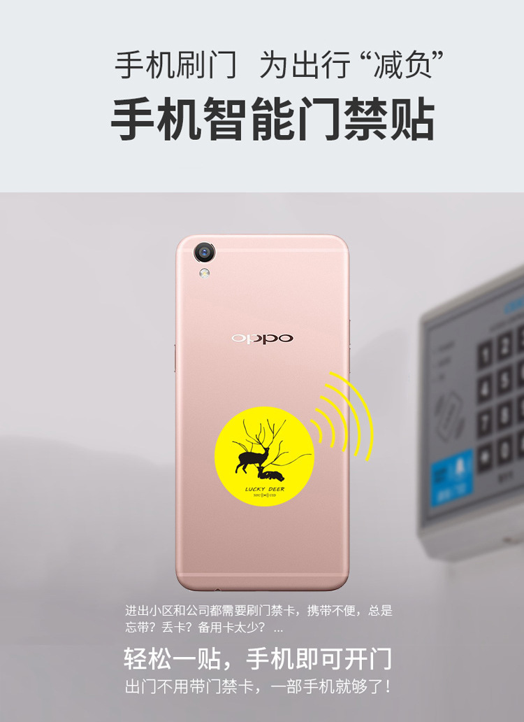 icid 2-in-1 composite card dual-frequency access control card with ultra-thin CUID+T5577nfc replicable erasable patch pic 4