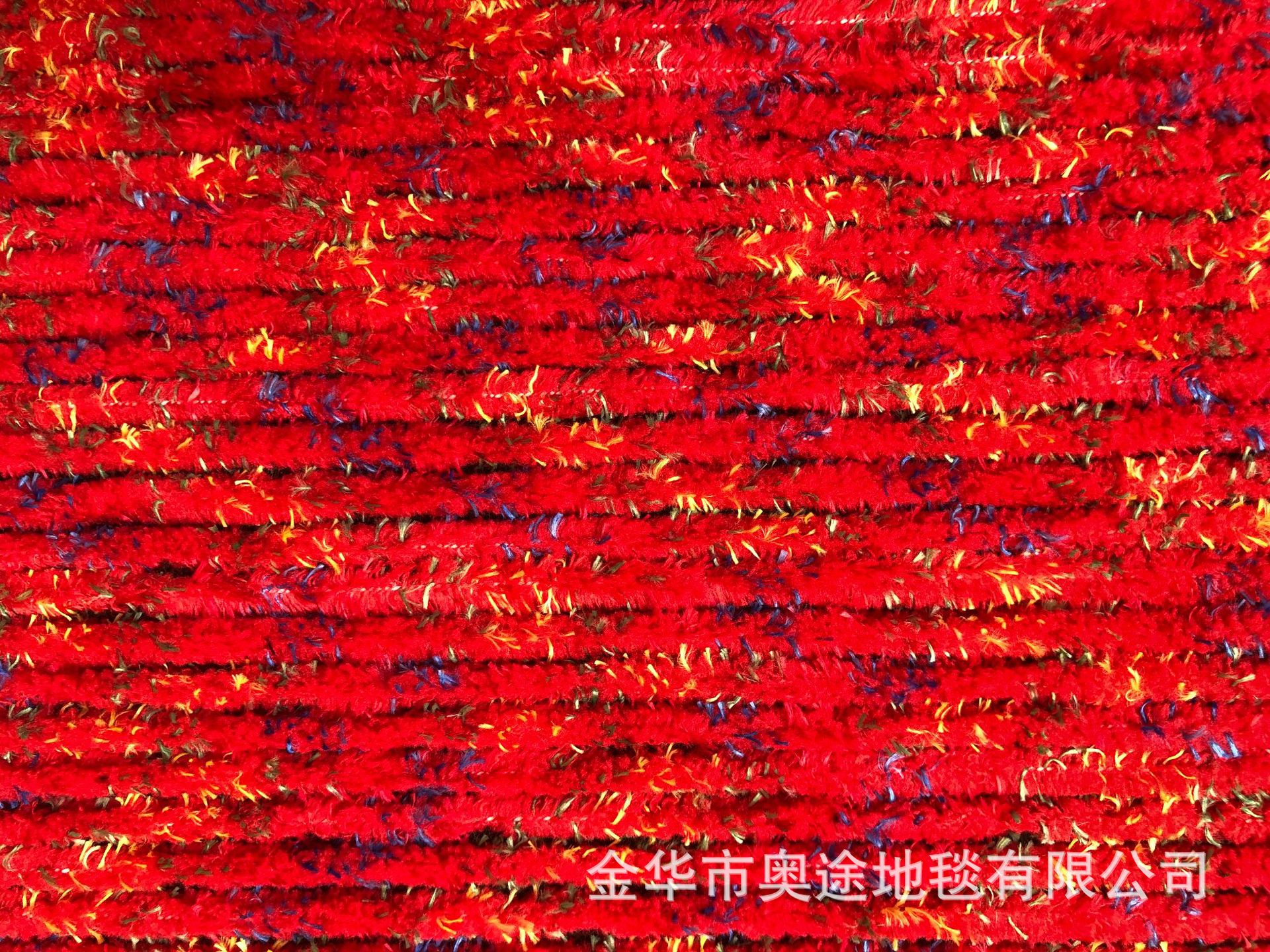 【外贸热销款】彩虹吸水入门垫 door mat 条纹地毯 促销地摊地垫详情3