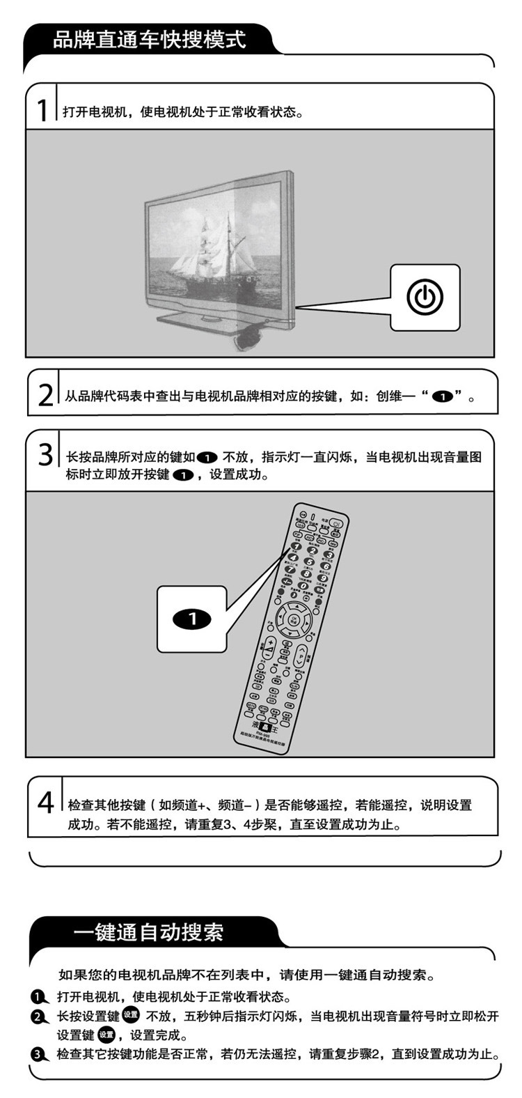 The Wanquan universal LCD (non-network) TV remote control can be used for both plasma and new and old TV remote control pic 11
