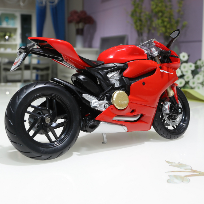 Maisto 1:12 BMW Ducati Kawasaki Yamaha simulation motorcycle and electric bicycle toy model pic 7