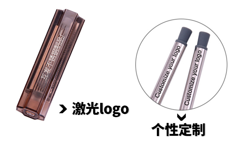 Mutual release of new four-leaf Clover 304 stainless steel straw sets, folding straws, Amazon detachable telescopic straws pic 4