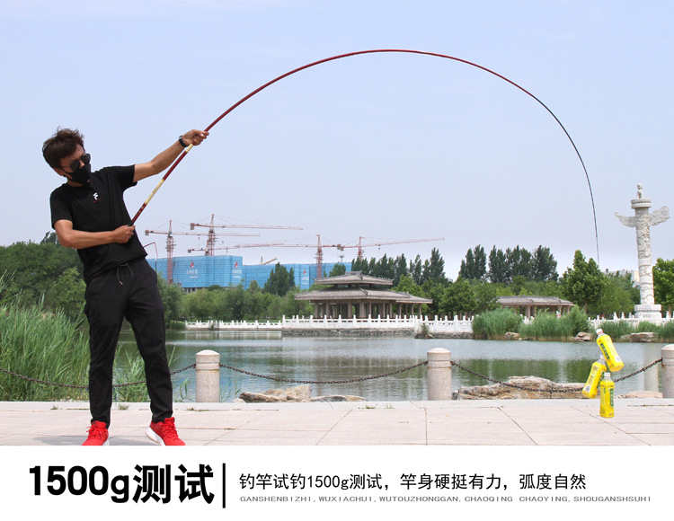 Short-section fishing rods, various fiberglass reinforced plastic stream rods, 3.6-meter short-section fishing rods wholesale, fishing rod handle set pic 17